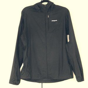 Patagonia black  lightweight windbreaker jacket